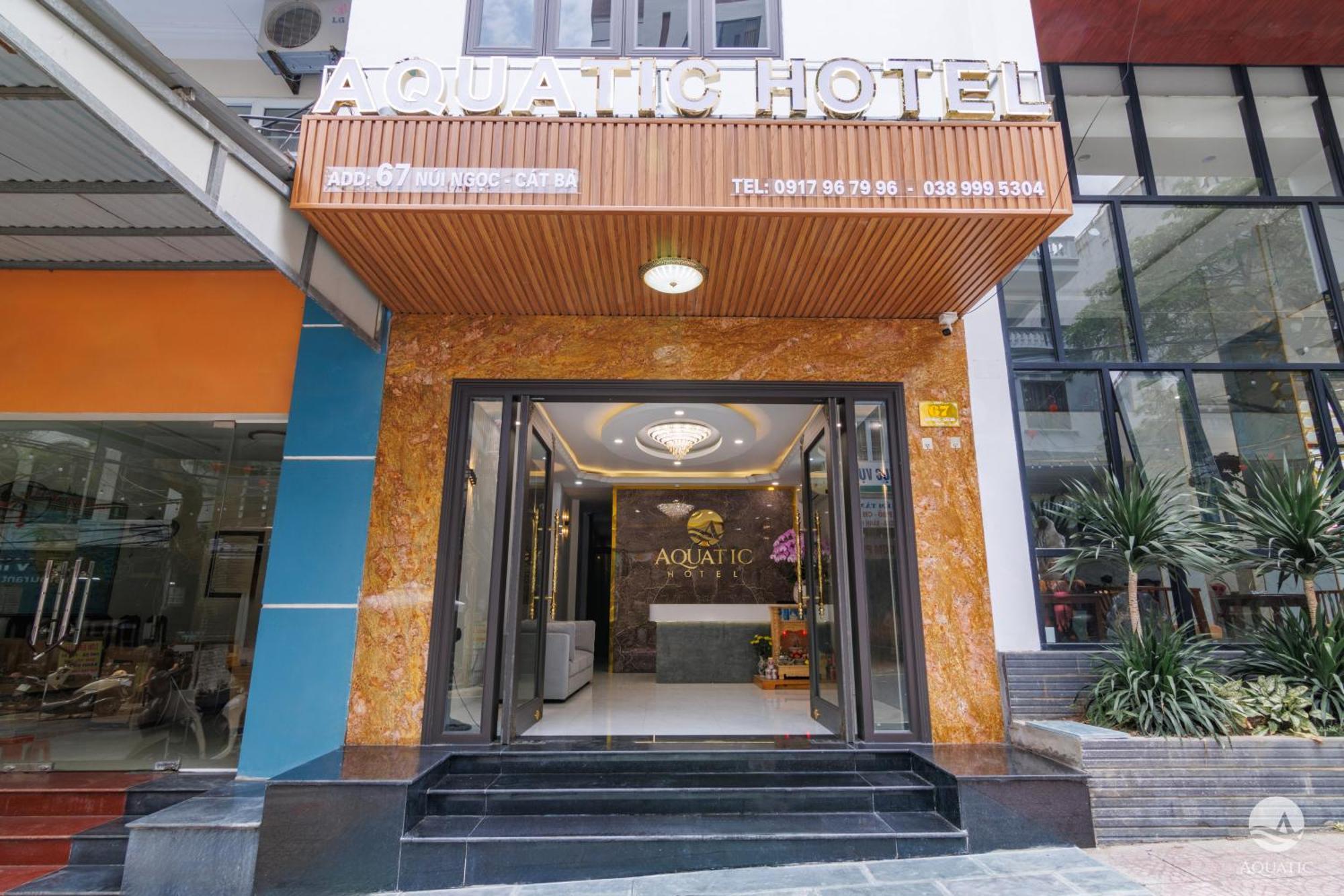 Aquatic Hotel Cat Ba Cat Ba Island Luaran gambar